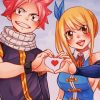 Natsu And Lucy Diamond Painting