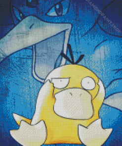 Psyduck Golduck Art Diamond Painting