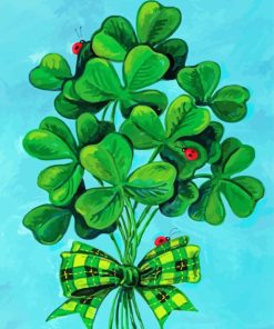 Shamrock Bouquet Diamond Painting