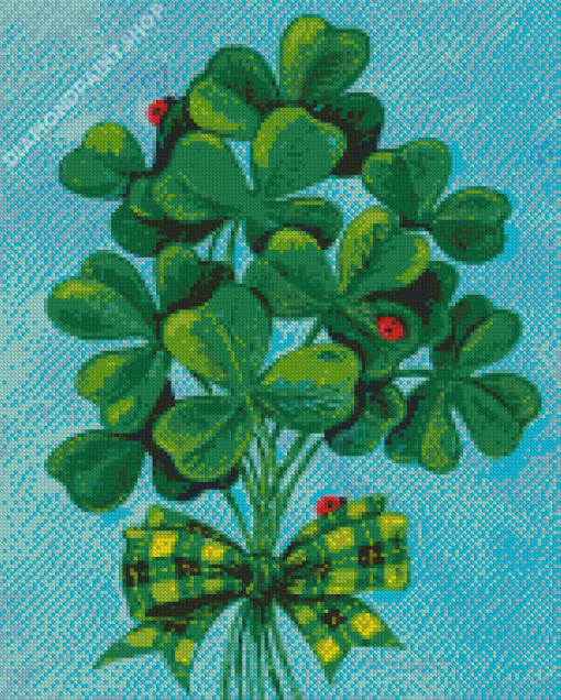 Shamrock Bouquet Diamond Painting