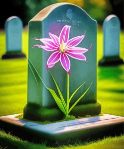 Spider Lilies On A Grave diamond painting