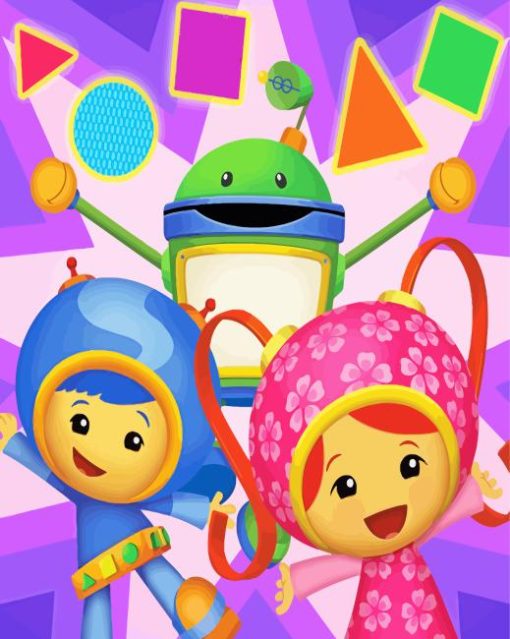 Team Umizoomi Diamond Painting