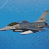 The F 16 Fighting Falcon Diamond Painting