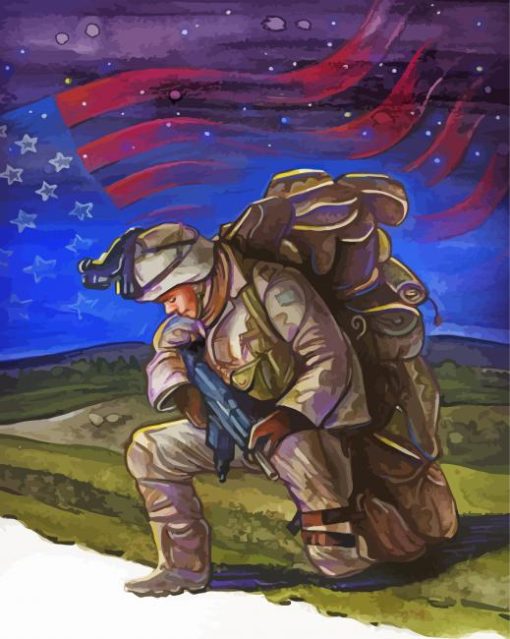 The Military Sacrifice Diamond Painting