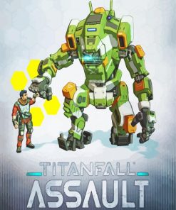 Titanfall Assault Poster Diamond Painting