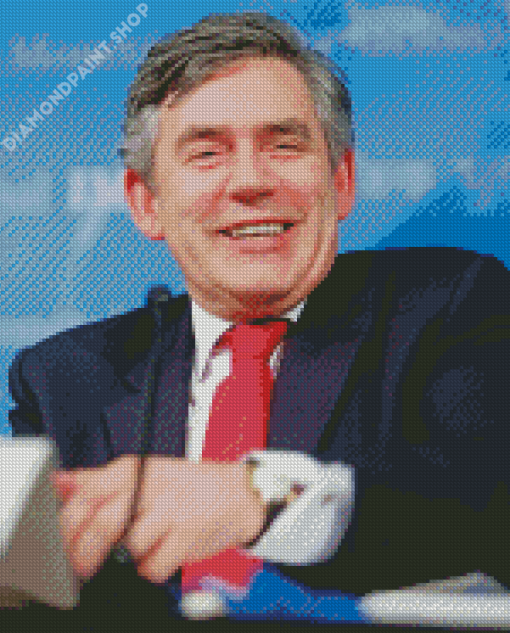 Gordon Brown Diamond Painting