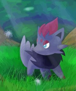 Zorua Species Diamond Painting