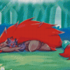 Zorua And Zoroark Sleeping Diamond Painting