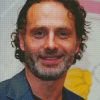 Actor Andrew Lincoln Diamond Painting