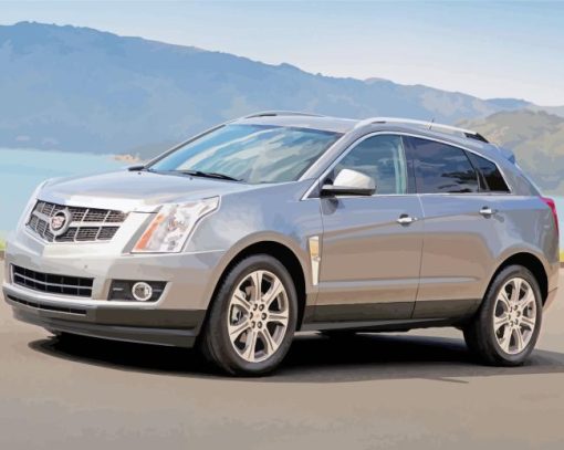 Aesthetic Cadillac SRX Diamond Painting