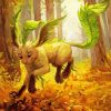 Autumn Leafeon Diamond Painting