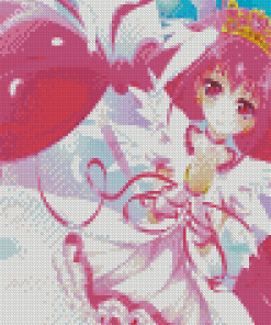 Cute Cure Happy Anime Girl Diamond Painting