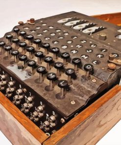 Enigma Vintage Machine Diamond Painting