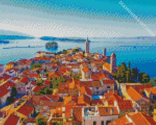 Opatija Town Diamond Painting