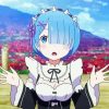 Rem Re Zero Anime Diamond Painting