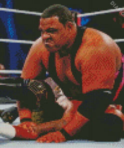 The Wrestler Keith Lee Diamond Painting