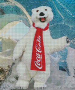 Coca Cola Bear Diamond Painting