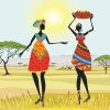 African Scene Diamond Painting