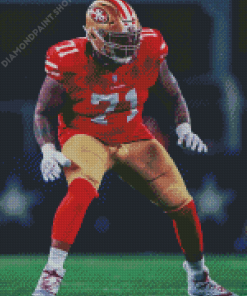 American Trent Williams Diamond Painting