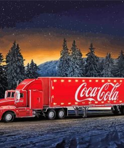 Cola Truck Diamond Painting