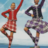 Highland Dancers Diamond Painting