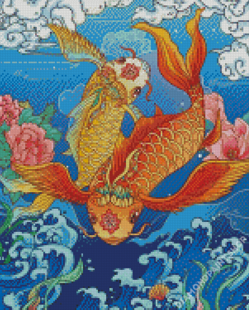 Koi Fish Diamond Painting