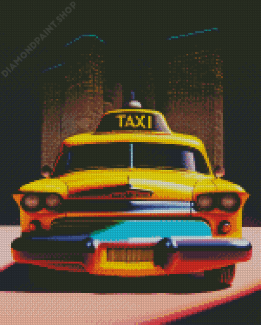 New York City Taxi Diamond Painting