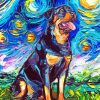 Rottweiler Art Diamond Painting