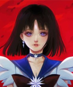 Sailor Saturn Diamond Painting