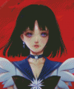 Sailor Saturn Diamond Painting