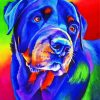 Cute Rottweiler Diamond Painting