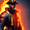 Firefighter Diamond Painting