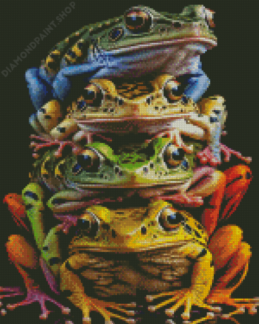 Frogs Diamond Painting