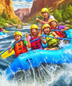 Rafting Adventure Diamond Painting