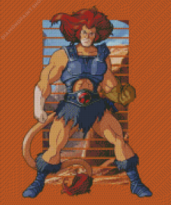 Lion O Diamond Painting