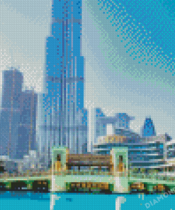 Burj Khalifa Dubai Diamond Painting