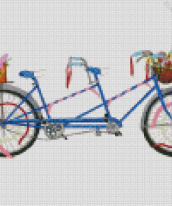 Tandem Bike Diamond Painting