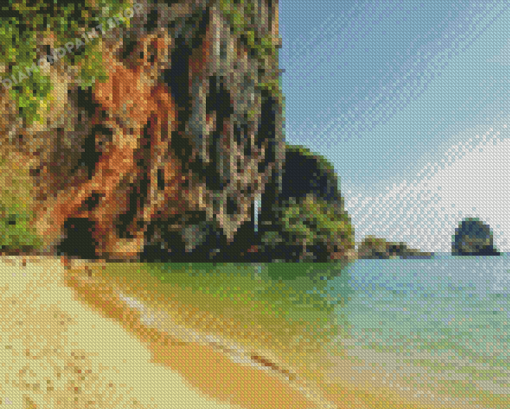 Phra Nang Beach Diamond Painting