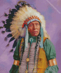 American Indian Chief Diamond Painting