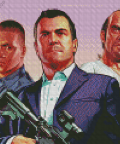 GTA 5 Game Diamond Painting