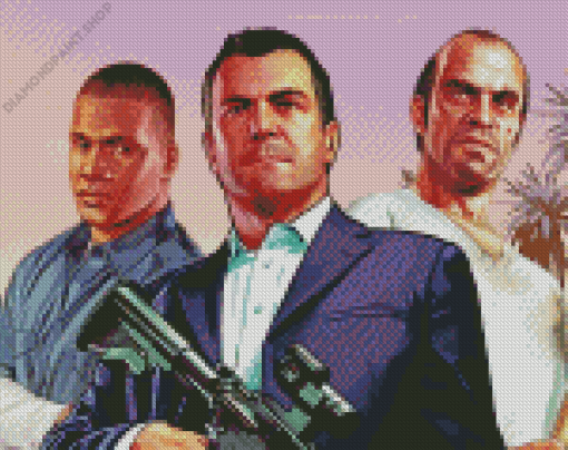 GTA 5 Game Diamond Painting