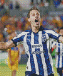 Sergio Canales Rayados Diamond Painting