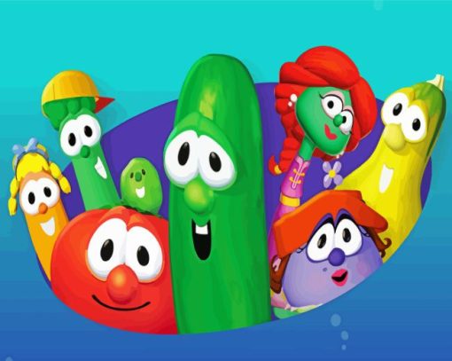 VeggieTales Diamond Painting