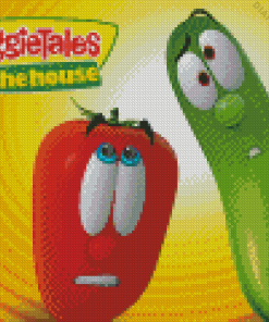 Aesthetic VeggieTales Diamond Painting