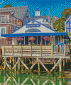 Boothbay Harbor Maine Diamond Painting