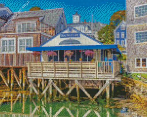 Boothbay Harbor Maine Diamond Painting