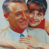 Cary Grant And Audrey Hepburn Diamond Painting