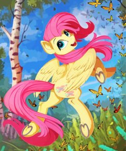 Fluttershy Animation Diamond Painting