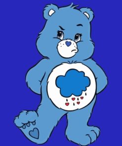 Grumpy Care Bear Diamond Painting