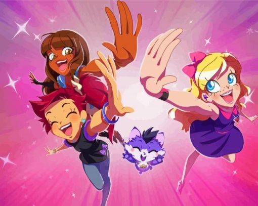 Lolirock Music Show Diamond Painting